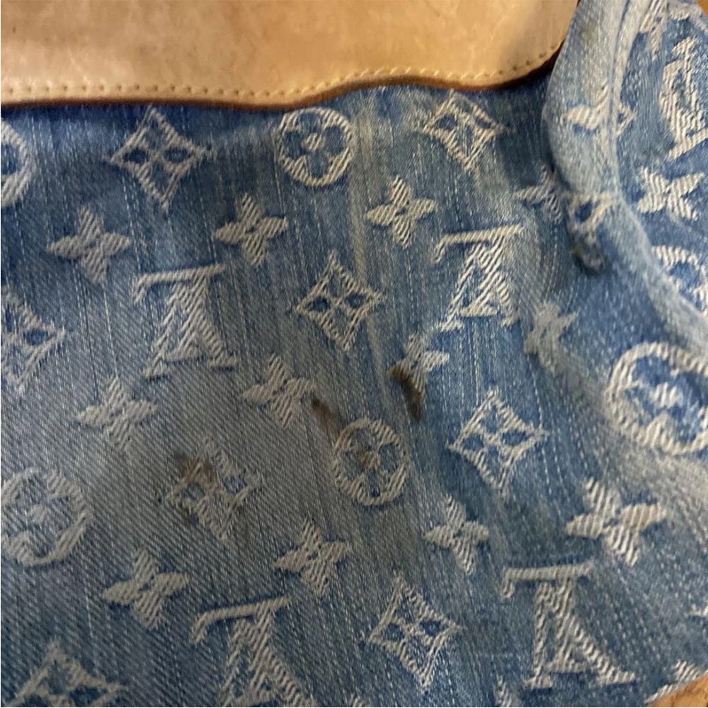 LOUIS VUITTON Denim Neo Speedy Monogram RARE - Picture 10 of 15